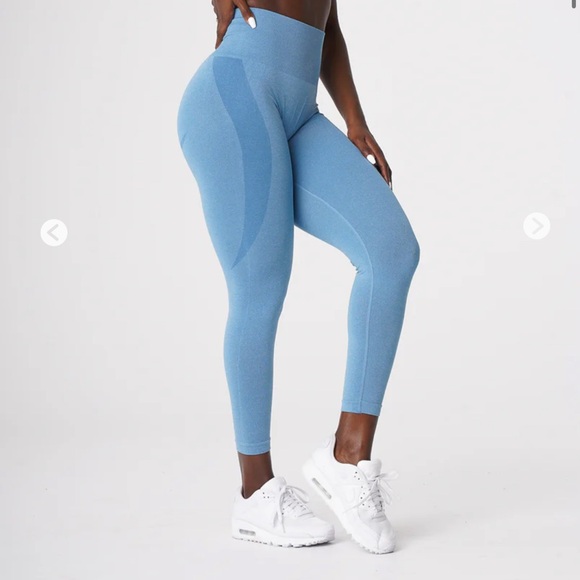 Nvgtn Contour Leggings, Size Small, Blue - Picture 1 of 4